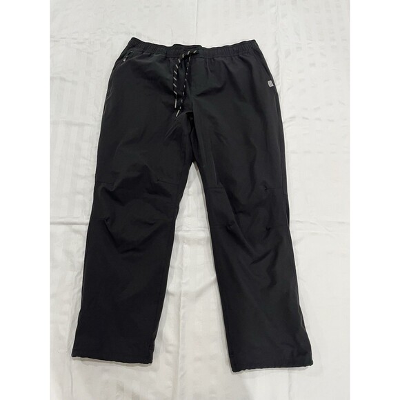 L.L.Bean Multisport Pants Mens Medium Black Quick Dry Performance 28" XXL - Picture 1 of 12